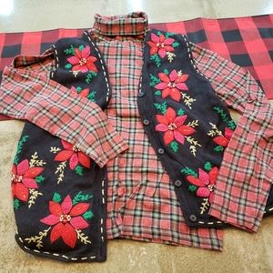 Ugly christmas sweater vest